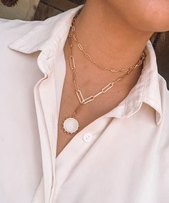 Soleil Y Layered Necklace