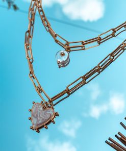 Mini Perla & Heart Layered Necklace MUSE