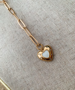 Y Lariat Necklace Heart