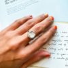 Silver Shell Ring (Size 6)