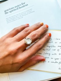 Silver Shell Ring (Size 6)