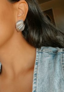 Rinna Silver Studs