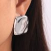 Silver Earrings Moxie