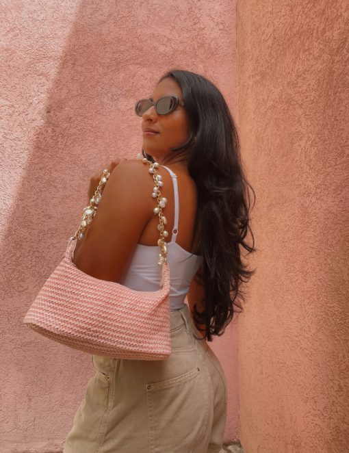 Pearl Charm Bag (Ballerina Pink) - Image 2