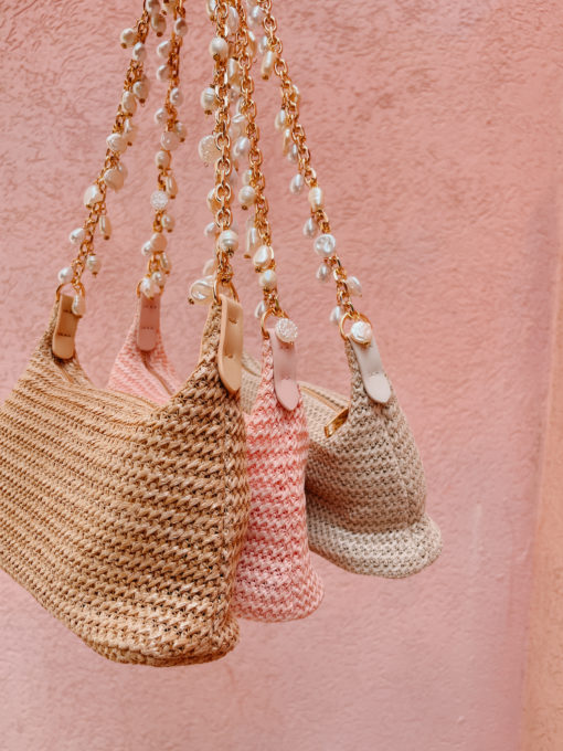Pearl Charm Bag (Khaki) - Image 3