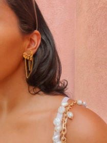 Heart Statement Earrings