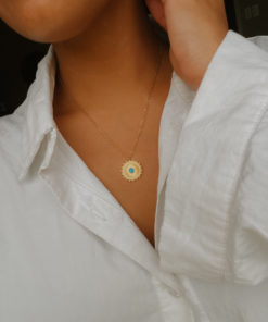 Round Pendant Necklace