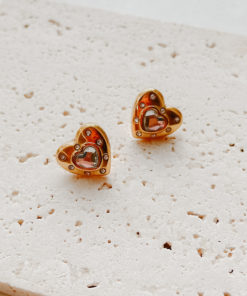 Heart Studs