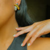 X Duo Tone Studs