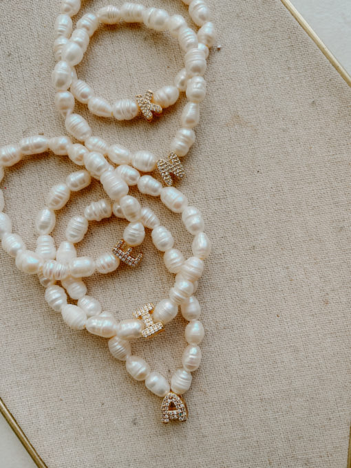 Initial Pearl Bracelet - Image 2