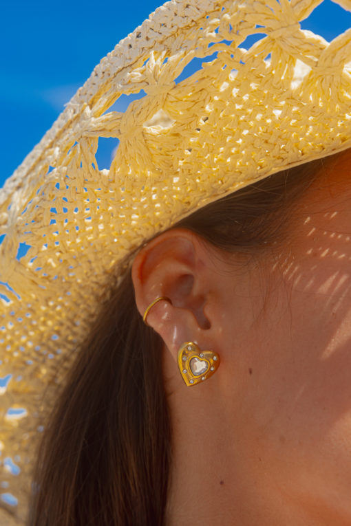 Heart Studs