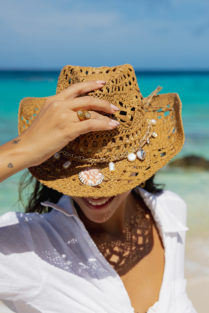 Beachy Cowboy Hat (Khaki)