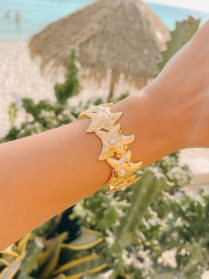Pearly Sea Star Bracelet