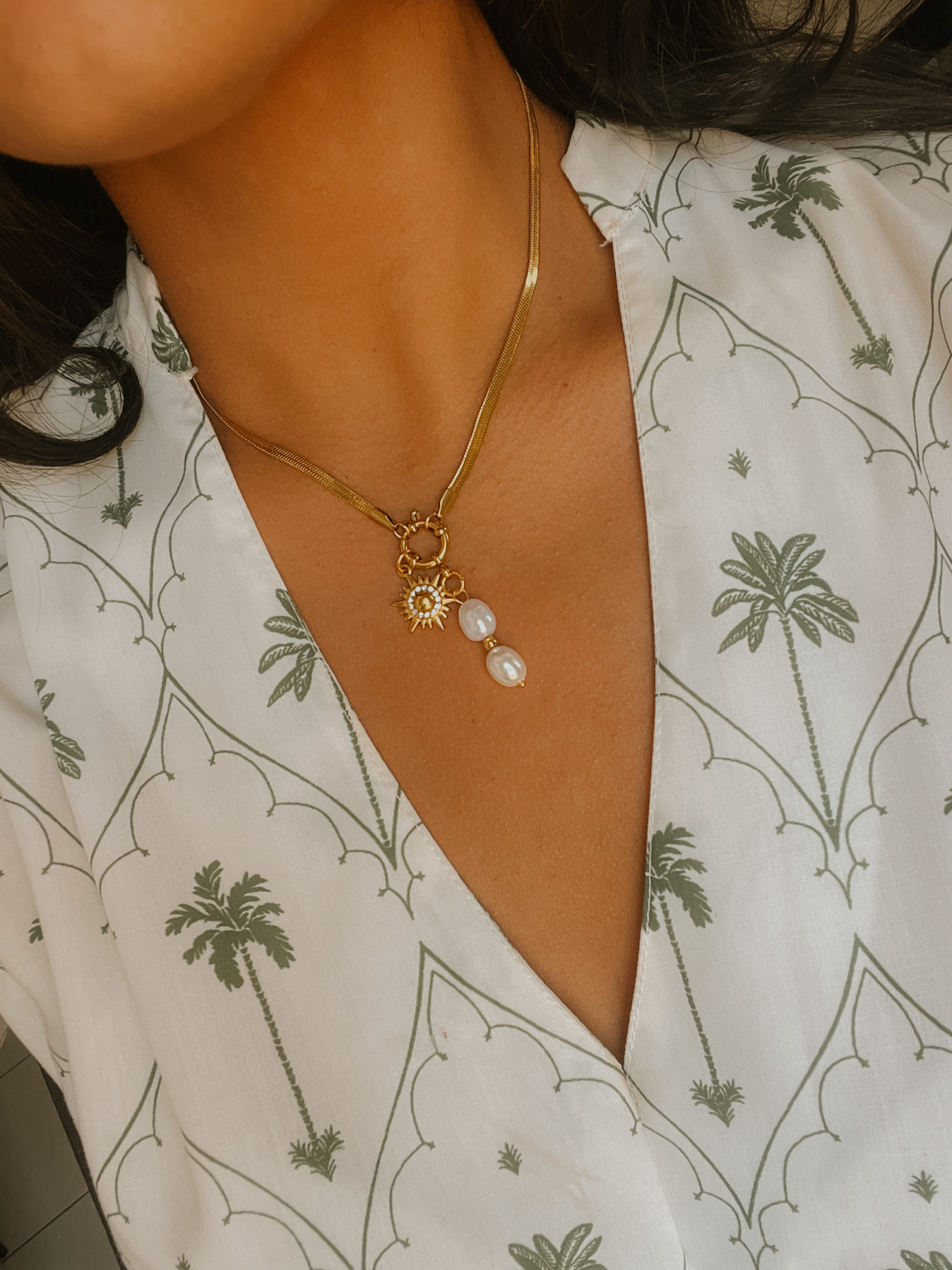 Kara Charm Necklace