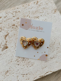 Heart Studs