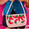 Red Hot Chilli Beaded Handbag