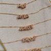 Bubble Letter Necklace (1 Letter)