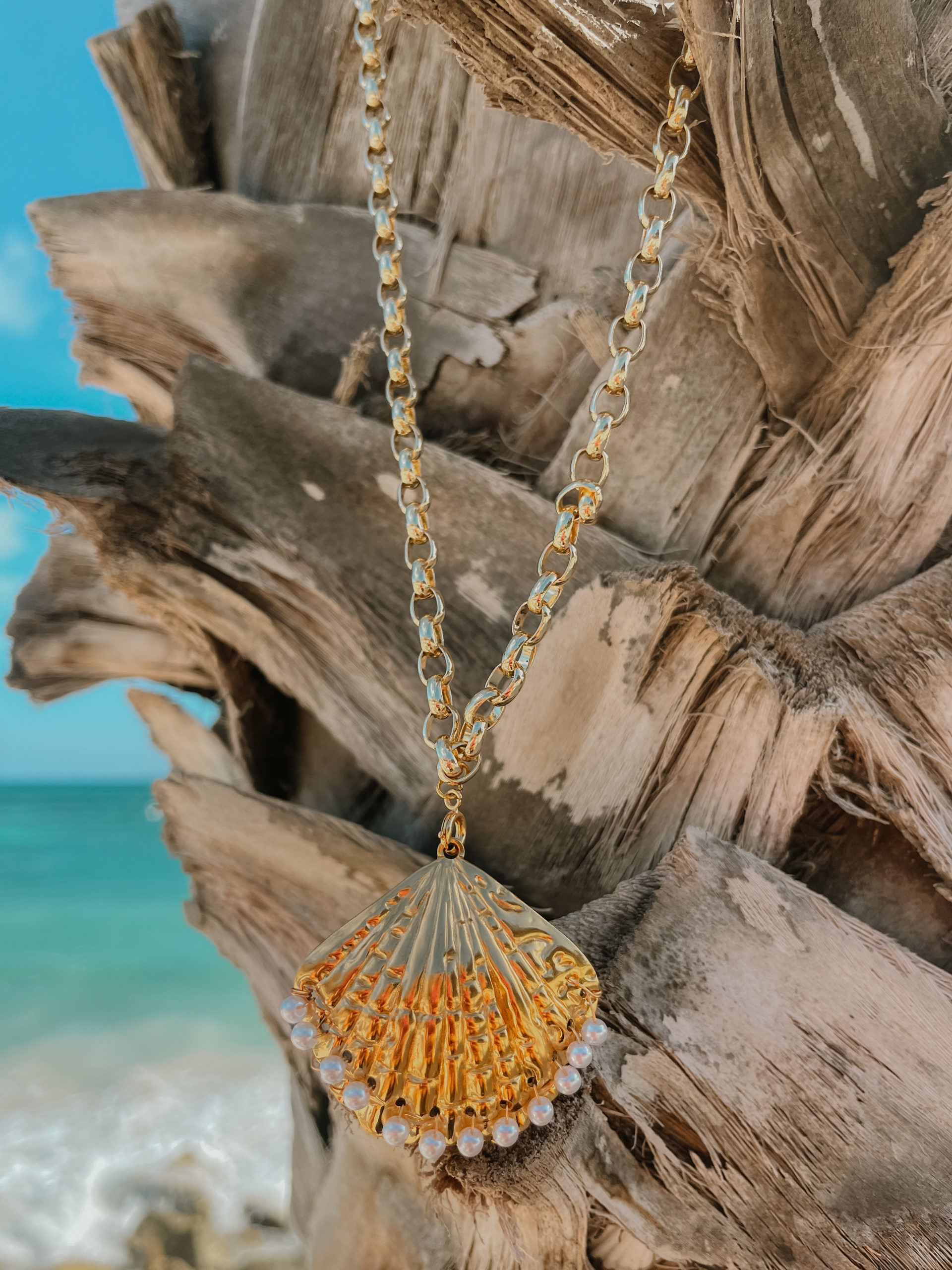 Sirena Cocolishi Necklace (Handmade)