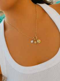Tennis Charm Necklace