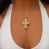 Lariat Cross Pendant