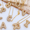 Initial Pendant Pave